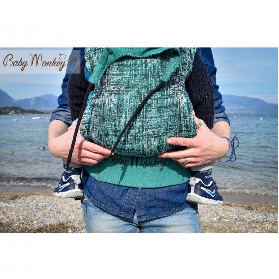 BabyMonkey Agilo ергономична раница Grunge - размер Toddler (15-36 месеца)