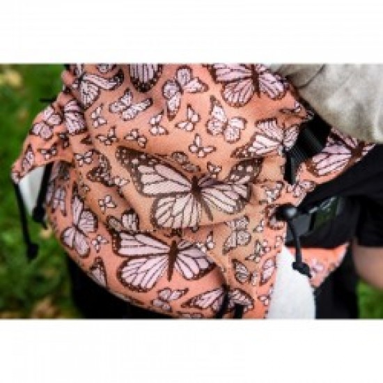 BabyMonkey Regolo ергономична раница Butterfly оранжево (регулируема)
