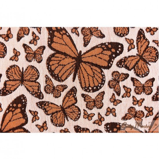 BabyMonkey Regolo ергономична раница Butterfly оранжево (регулируема)