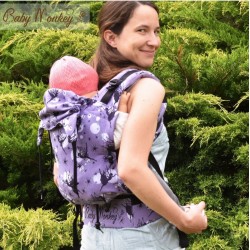 BabyMonkey Regolo ергономична раница Dancing Fairy лилаво (регулируема)