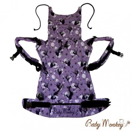 BabyMonkey Regolo ергономична раница Dancing Fairy лилаво (регулируема)