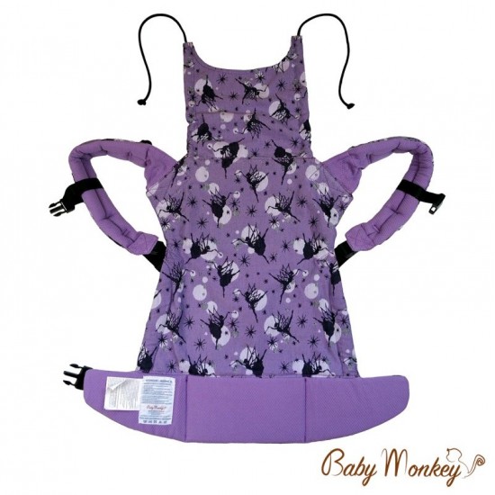 BabyMonkey Regolo ергономична раница Dancing Fairy лилаво (регулируема)