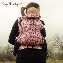 BabyMonkey Regolo ергономична раница Heart (регулируема)