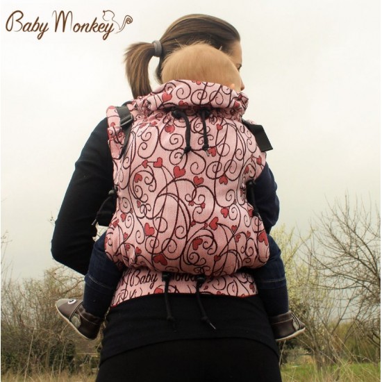 BabyMonkey Regolo ергономична раница Heart (регулируема)