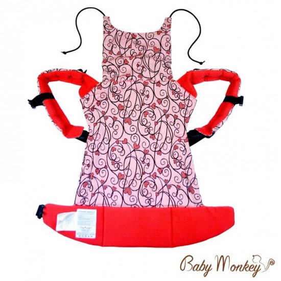BabyMonkey Regolo ергономична раница Heart (регулируема)