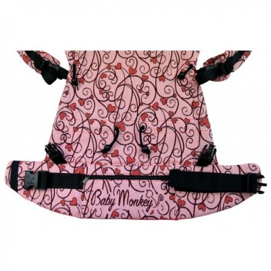 BabyMonkey Regolo ергономична раница Heart (регулируема)