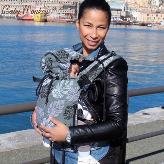 BabyMonkey Regolo ергономична раница Rainforest тъмно зелено (регулируема)