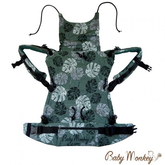 BabyMonkey Regolo ергономична раница Rainforest тъмно зелено (регулируема)