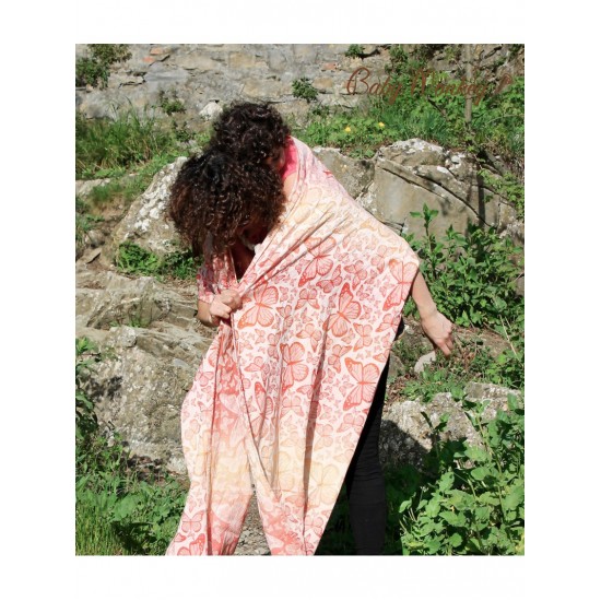 Тъкан слинг BabyMonkey - Butterfly Sun (размер 6)