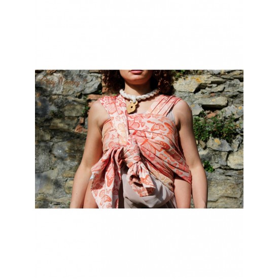 Тъкан слинг BabyMonkey - Butterfly Sun (размер 6)