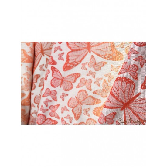 Тъкан слинг BabyMonkey - Butterfly Sun (размер 6)