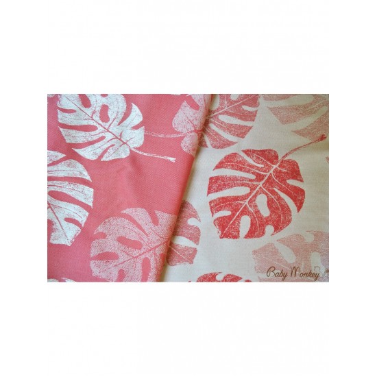 Тъкан слинг BabyMonkey - Rainforest Red (размер 6)