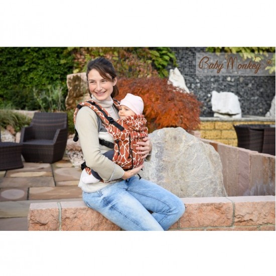 BabyMonkey Regolo ергономична раница Zarafa (регулируема) BabyMonkey Regolo ергономична раница Zarafa (регулируема)