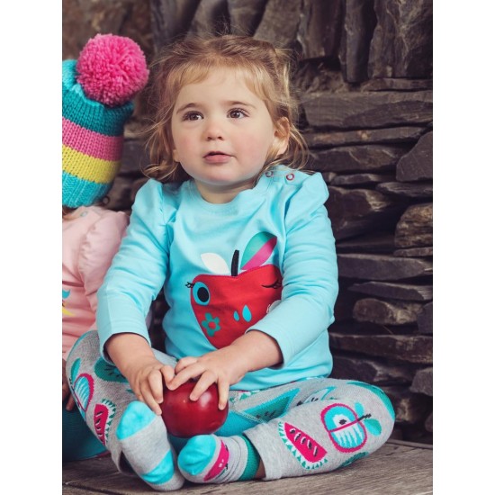 3в1 Комплект Blade&Rose - Ябълка (блуза, клинче и чорапки)