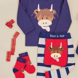 2в1 Комплект Blade&Rose - Весела крава (блуза + клинче)