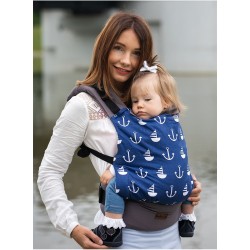 Ергономична раница Kinder Hop Basic - Marine