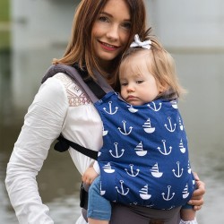 Ергономична раница Kinder Hop Basic - Marine