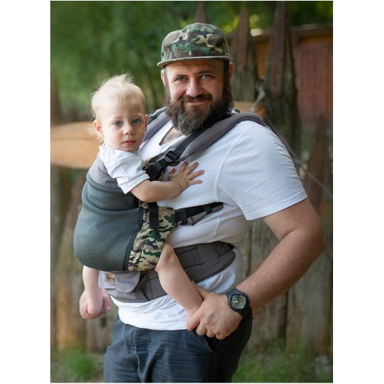 Ергономична раница Kinder Hop Grow Air - Moro