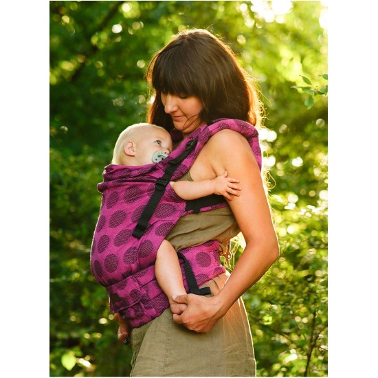 Ергономична раница Kinder Hop Multi Grow - Dots Pink Ергономична раница Kinder Hop Multi Grow - Dots Pink