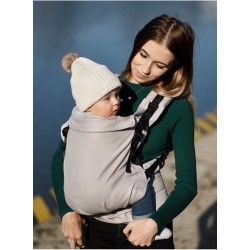 Ергономична раница Kinder Hop Multi Grow - Little Herringbone Ecru Ергономична раница Kinder Hop Multi Grow - Little Herringbone Ecru