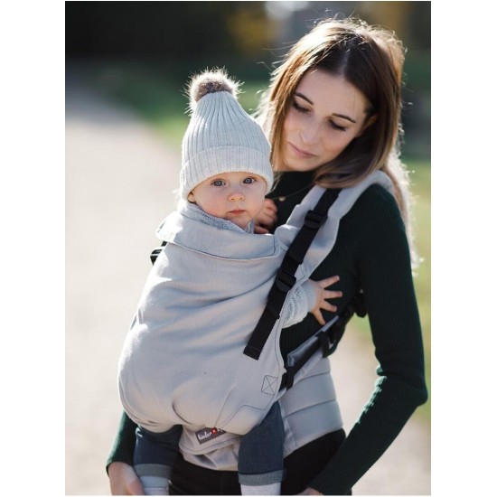 Ергономична раница Kinder Hop Multi Grow - Little Herringbone Ecru