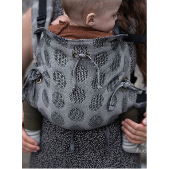 Ергономична раница Kinder Hop Multi Soft - Dots Light Grey