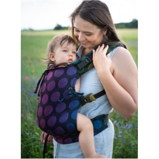 Ергономична раница Kinder Hop Multi Soft - Dots Rainbow