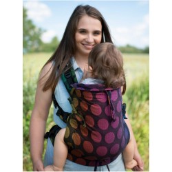 Ергономична раница Kinder Hop Multi Soft - Dots Rainbow