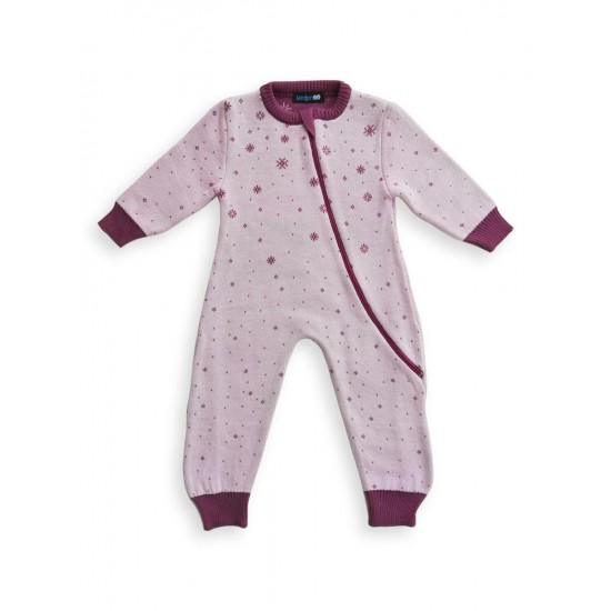 Гащеризон мериносова вълна Lambinoo - розов