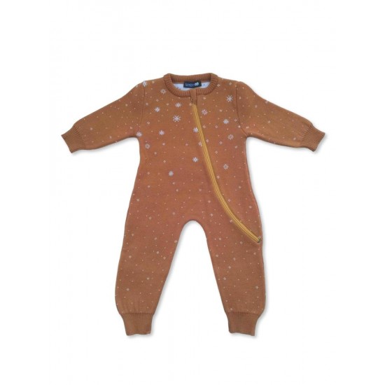 Гащеризон мериносова вълна Lambinoo - оранжево (размер: 0-3 месеца)