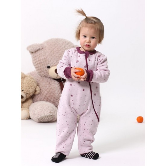 Гащеризон мериносова вълна Lambinoo - розов