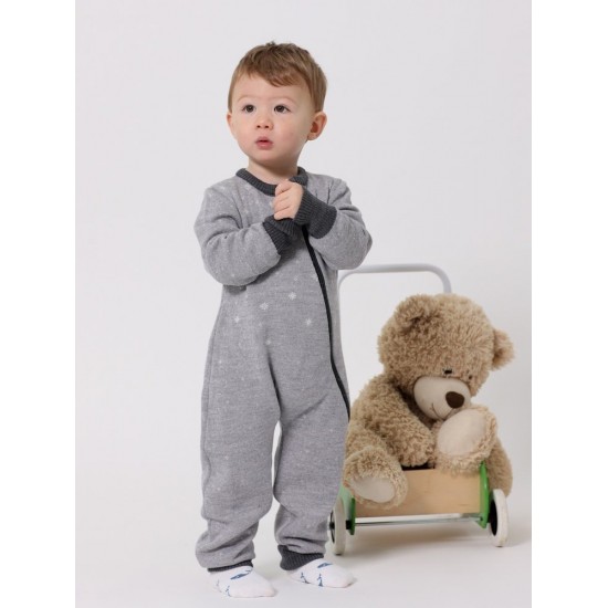 Гащеризон мериносова вълна Lambinoo - сив