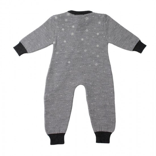 Гащеризон мериносова вълна Lambinoo - сив