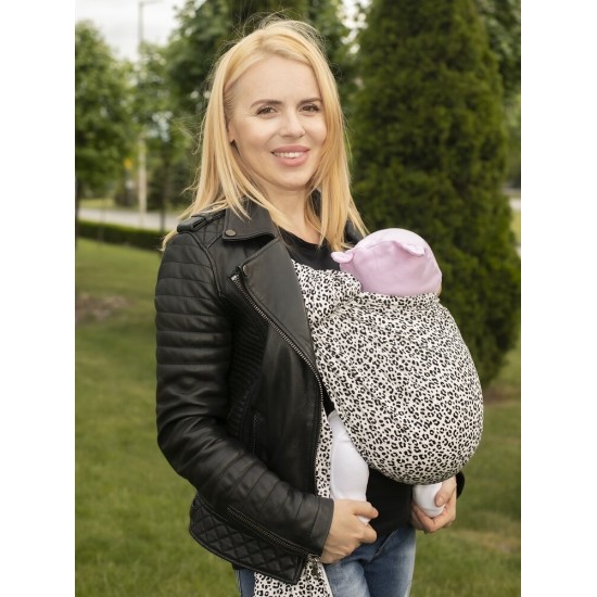 Слинг с халки (ринг слинг) Omniababy - Leo organic Слинг с халки (ринг слинг) Omniababy - Leo organic