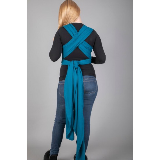 OmniaBaby еластичен слинг едноцветен - Петрол