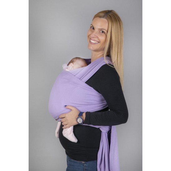 OmniaBaby еластичен слинг едноцветен - Люляк