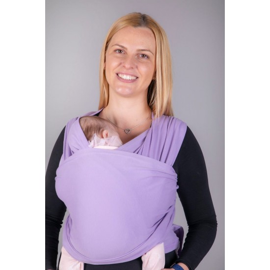 OmniaBaby еластичен слинг едноцветен - Люляк
