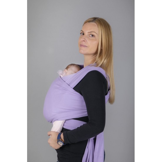 OmniaBaby еластичен слинг едноцветен - Люляк