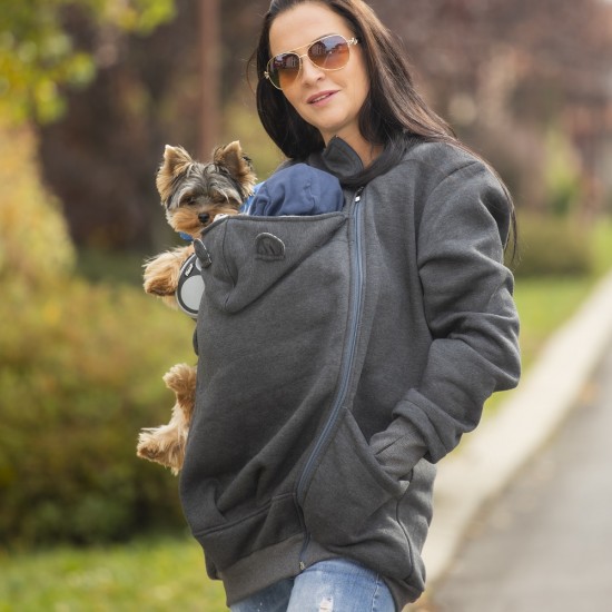 Памучен суитшърт за бебеносене Simply - Graffiti (само XL-XXL)