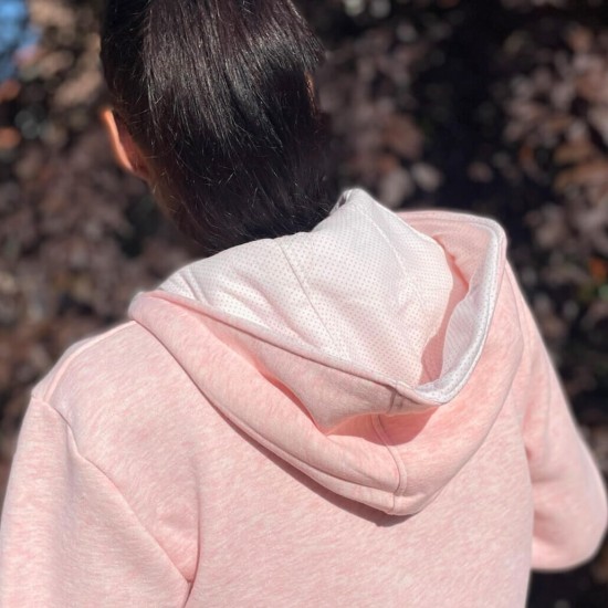 Памучен суитшърт за бебеносене Simply - Candy Pink