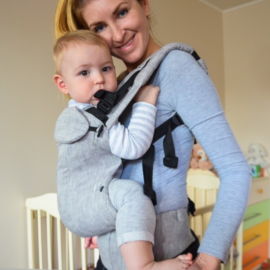 Nashsling Next Linen eргономична раница - Smoky