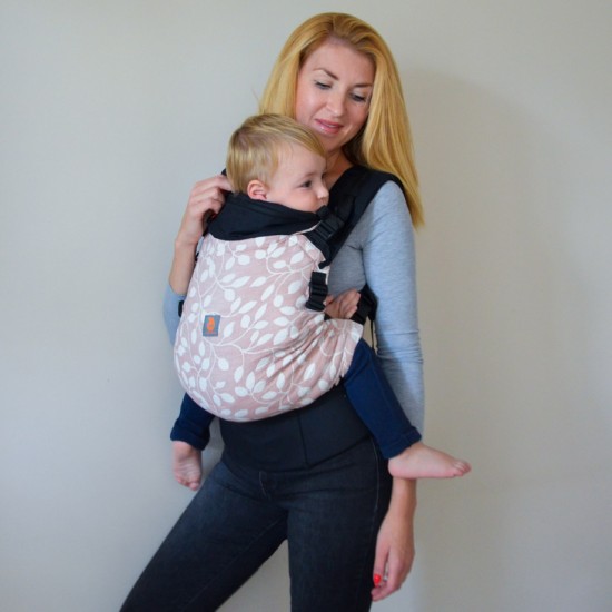 Ергономична раница регулируема Nashsling Combi - Листа пудра (памук)