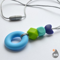 Гедран за кърмене и бебеносене Blue Ring - Nashsling