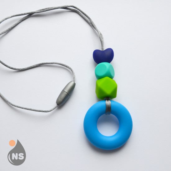 Гедран за кърмене и бебеносене Blue Ring - Nashsling