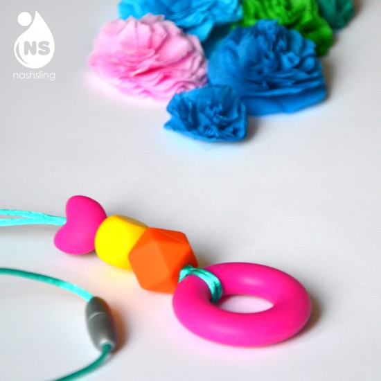 Гедран за кърмене и бебеносене Crimson Ring - Nashsling