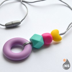 Гедран за кърмене и бебеносене Lilac Ring - Nashsling