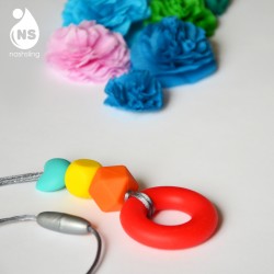 Гедран за кърмене и бебеносене Red Ring - Nashsling