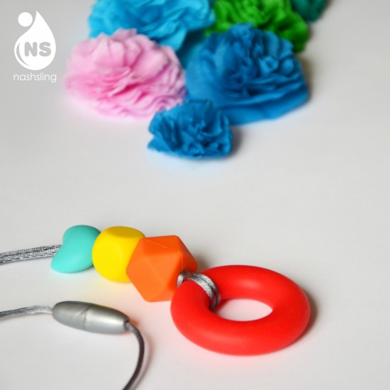 Гедран за кърмене и бебеносене Red Ring - Nashsling