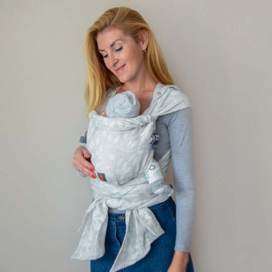 Регулируем мей тай слинг Nashsling - Листа светло сиво (памук)