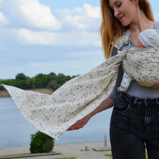 Муселинов слинг с халки (ринг слинг) Nashsling - Soft Forest (100% памук) Муселинов слинг с халки (ринг слинг) Nashsling - Soft Forest (100% памук)